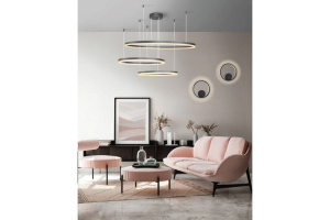 AZ4707 HALO pendant 100+80+60cm LED 11100lm 3000K 130W AZZARDO