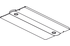 A282-10-19-N vāka plāksne 3L flush track  Arkoslight