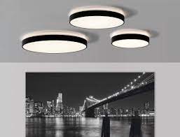 P385180N LED Lisboa 3000K 80W 7320lm plafons melns D80 ACB