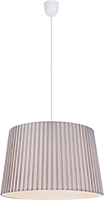 21691H METALIC Люстра GRAY 1x60W E27 GLO FR