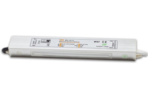 Led barošanas bloks 12V DC  30W 2.5A IP 67 MLV-30-12 223x29x21