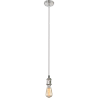 A15 Потолочный светильник никель мат.1x60W E27 GLO FR
