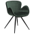 100200160 krēsls Gaia zaļš velvets/melnas kājas Dan-Form