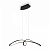 MOD156PL-L52B4K griestu lampa Curve melna LED 2800lm 4000K Maytoni