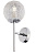 MOD061WL-01CH RU sienas lampa Ligero hroms/stikla kupols 1x40W E27 Maytoni