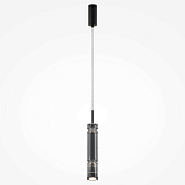 MOD272PL-L12B3K1  griestu gaismeklis ORDO melns LED 8W 3000K 920lm Maytoni
