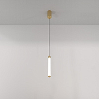 P022PL-L10MG3K Ray griestu gaismeklis matēts zelts 10W 3000K 1000lm D30mm  H2130mm Maytoni