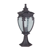 O414FL-01BZ āra stabiņs Fleur vec.bronza 1x60W E27 IP44 Maytoni