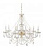 LP.OPERA/6 OPERA lustra krist/zelts 6x40W E14 D720mm minH630mm (body) Ondaluce