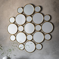 5056315932562 spogulis Wallis Circles W910 x D10 x H910mm GL