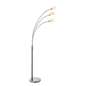 76567 stāvlampa Jaspa metēts niķelis/stikls 3 x 5W LED Endon