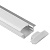 Alumīnija profils/mat.difuzors z/a 3m 24.3x7.9mm Bon