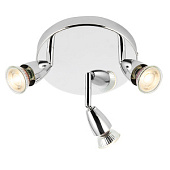 43279 gaismeklis Amalfi 3lt Round hroms 3 x 50W GU10 Endon