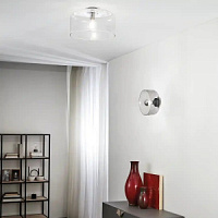 I-GIBUS-PL30 GR Griestu plafons GIBUS misiņš 1xE27 D40cm H18cm FAN