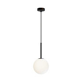 MOD321PL-01B1 griestu lampa Basic Form melna/balts kupols 1x40W E14 Maytoni