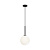 MOD321PL-01B1 griestu lampa Basic Form melna/balts kupols 1x40W E14 Maytoni