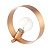 90455 galda lampa Hoop varš 40W E27 Endon