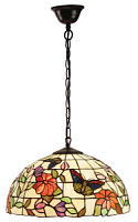 63994 griestu lampa Butterfly Tiffany stikls 1x60W E27 Interiors 1900