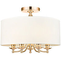C05442AU-WH ABU DHABI plafons zelts 5xE14 40W D50cm Cosmo Light