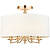 C05442AU-WH ABU DHABI plafons zelts 5xE14 40W D50cm Cosmo Light