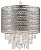 NE-HAREWOOD-CH kupols Harewood hroms/stikls 60W E27 Endon