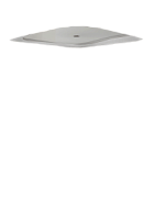 Waterlily natural linen ceiling light 850mm 5/3xE27 60W Lalampa