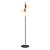 MOD048FL-03G stāvlampa Nostalgia melna/mat.zelts 3x40W E14 Maytoni