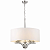 P05803NI-WH ABU ATLANTA gristu gaismeklis hroms 5xE14 40W D60cm H65/171cm Cosmo Light