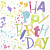 C 957400 salvetes BIRTHDAY SPLASHES 20gab IHR
