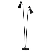 39399 SARDINARA Stāvlampa melna 2x40W EGLO