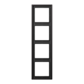 AL2984D rāmis 4-V tumšā aluminija JUNG