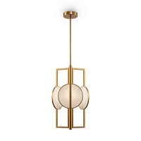 MOD099PL-03G griestu lampa Marmo zelta 3x40W E14 Maytoni