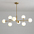 C3815180O griestu lampa DORIS zelta 40W IP20 3000K 2960lm ACB