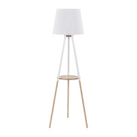 698 VAIO stāvlampa koks/balts E27 max 25W TK