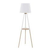 698 VAIO stāvlampa koks/balts E27 max 25W TK