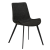 100690664 krēsls Hype melns audums/melnas kājas Dan-Form