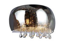 15809W Sienas gaismeklis peleks/stikls/kristālstikls W280mm 2x28W G9  Globo