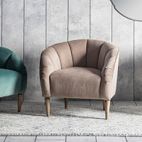 5055999244688 Tulip krēsls Wheat velvet Gallery Direct LB