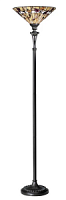63947 stāvlampa Bernwood Tiffany stikls 1x60W E27 Interiors 1900