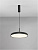 9005649 Linus griestu gaismeklis melns LED 38W Dim CCT 3000K SMD2835 D450mm NOVA LUCE