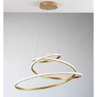 LED-COASTER-S-ORO Griestu gaismeklis mat.zelts 30W D60cm 3000-4000-6500K 8000lm Fan