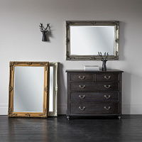 5055299438107 spogulis Abbey Rectangle bēšs W790 x D65 x H1095mm GL