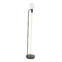 79384 stāvlampa Studio melna/dzeltens vads 40W E27 Endon