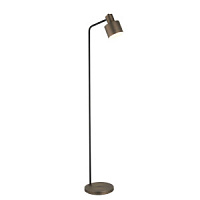78706 stāvlampa Mayfield melna/bronza 60W E27 Endon