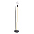 79384 stāvlampa Studio melna/dzeltens vads 40W E27 Endon