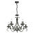 2030-5AS lustra Bernice sudrabs 5 x 60W E14 Endon