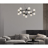 9695500 Lustra Belinda zelta krāsā 71.4W 3200K 4491lm D105cm IP20 Novaluce