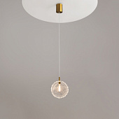 MOD254PL-01BS lustra Frozen bronze/kristāls 1xG4 Maytoni