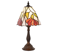 63963 galda lampa Botanica Tiffany stikls 1x40W E14 Interiors 1900