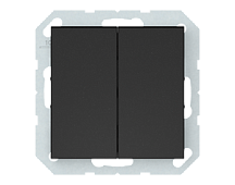 P510-020-02 slēdzis 2v mat.melns QR1000 Vilma